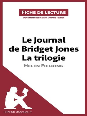 cover image of Le Journal de Bridget Jones de Helen Fielding--La trilogie (Fiche de lecture)